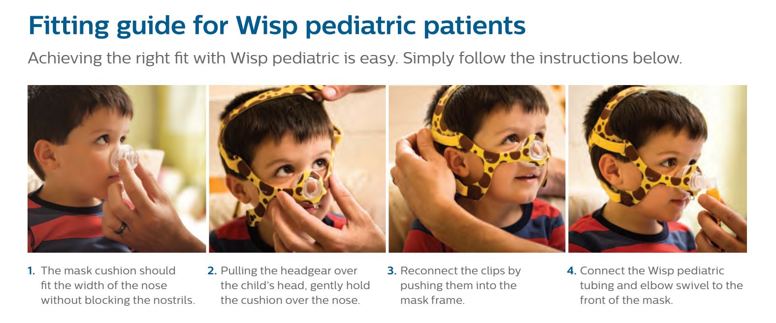 philips wisp pediatric mask